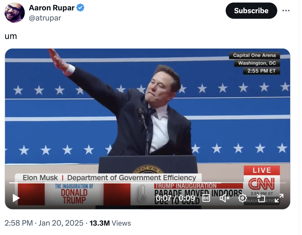 The Elon Nazi Salute Hoax
